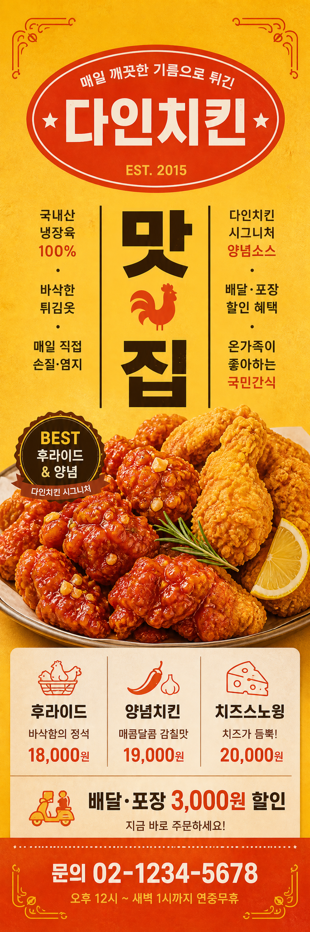 다인 배너 — 맛집